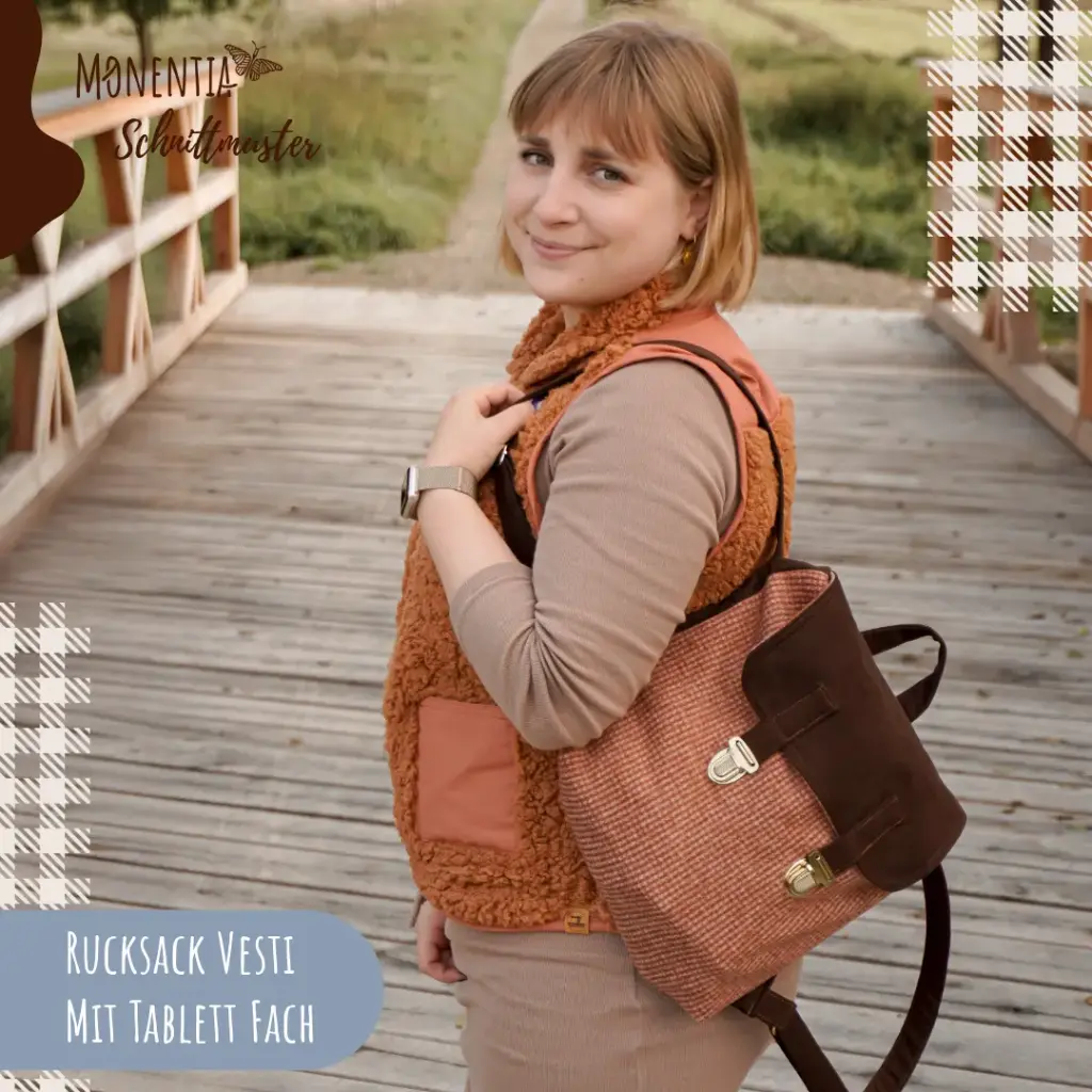 Schnittmuster Rucksack Vesti