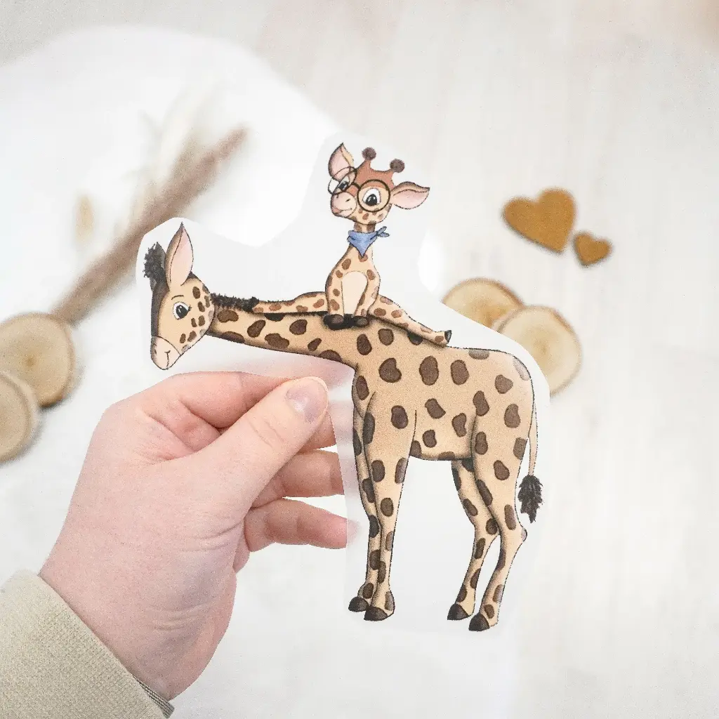 Bügelbild - Giraffe