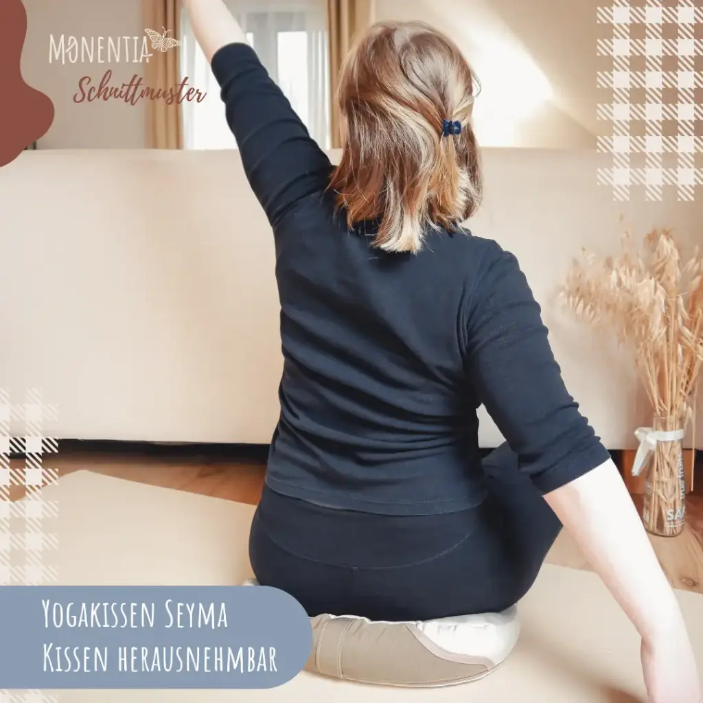 Schnittmuster Yogakissen Seyma