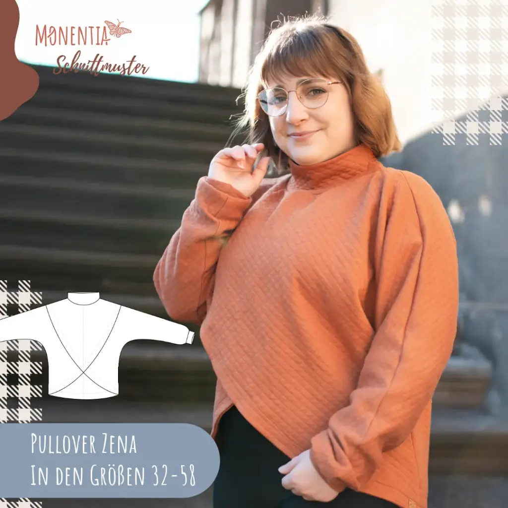Schnittmuster Pullover "Zena"