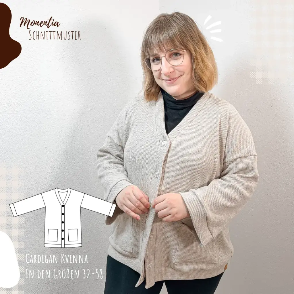E-Book Cardigan "Kvinna" - DIN A0