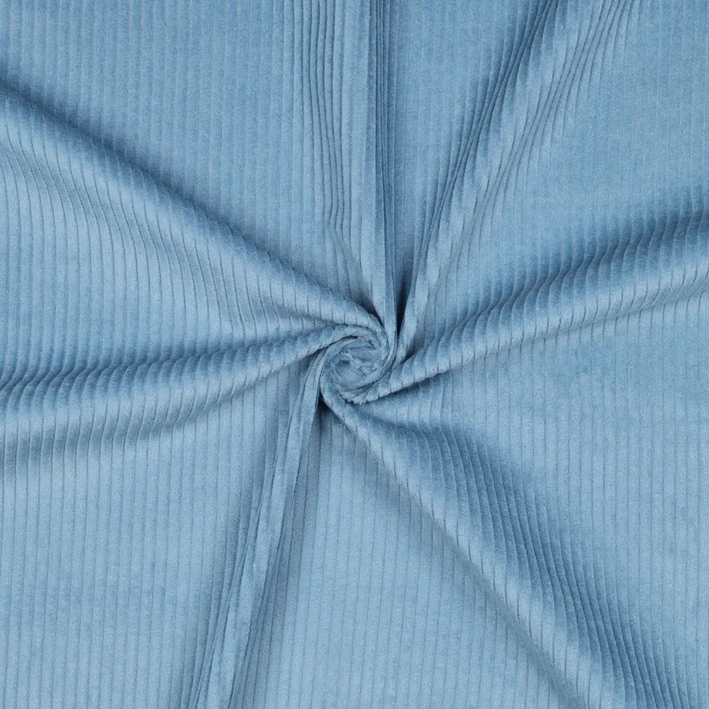 Baumwollcord - Hellblau
