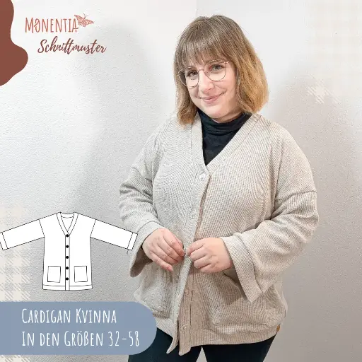 E-Book Cardigan "Kvinna" - DIN A4