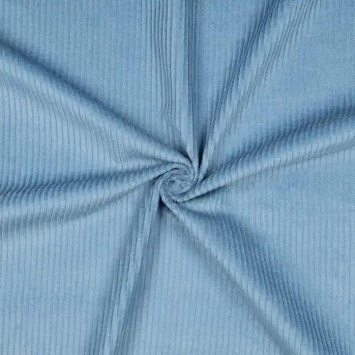 Baumwollcord - Hellblau